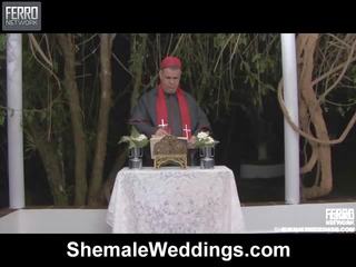 Alessandra Senna Just Married Shemale Duo