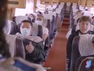 Xxx clip tour autobus con tettona asiatico zoccola originale cinese av sesso video con inglese sub