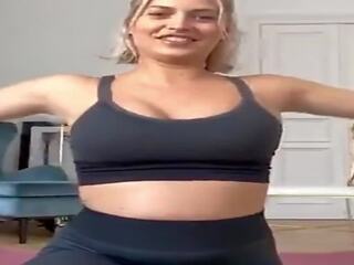 Lena Gercke Workout Boobs Titjob, Free HD xxx movie 27